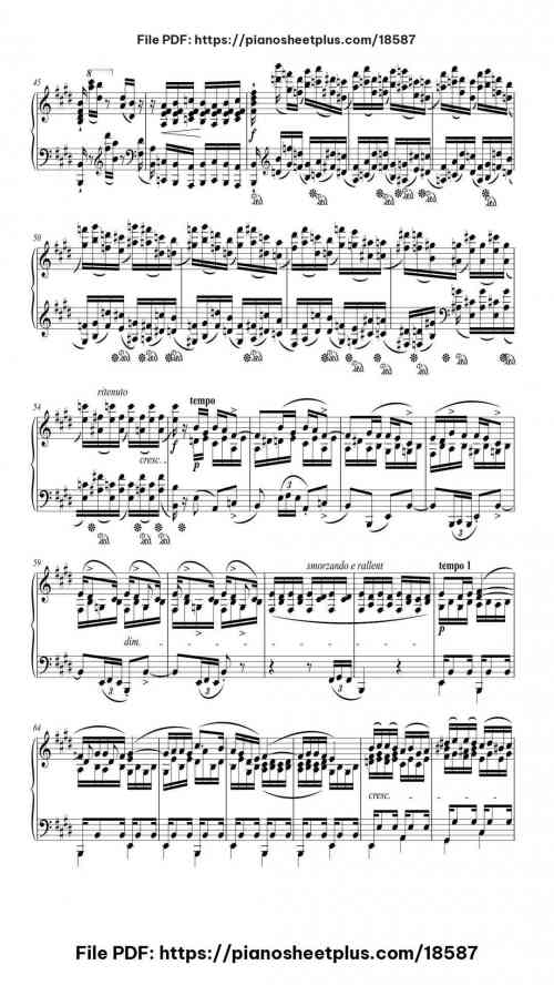 Etude Op. 10 No. 3 in E Major "Tristesse" by Frédéric Chopin Level Intermediate 7 Etude Op. 10 No. 3 in E Major "Tristesse" piano sheet music free pdf