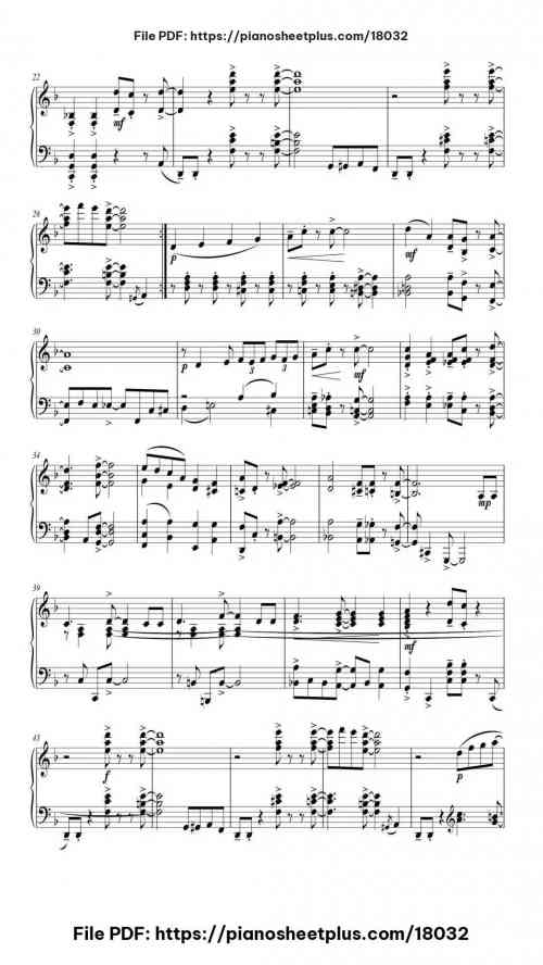 Feeling Good by Michael Bublé Level Mid-Advanced 6 Feeling Good piano sheet music free pdf