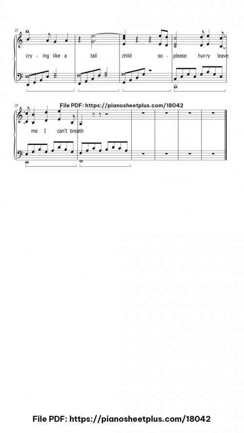 First Love / Late Spring by Mitski Level Beginner 4 First Love / Late Spring piano sheet music free pdf