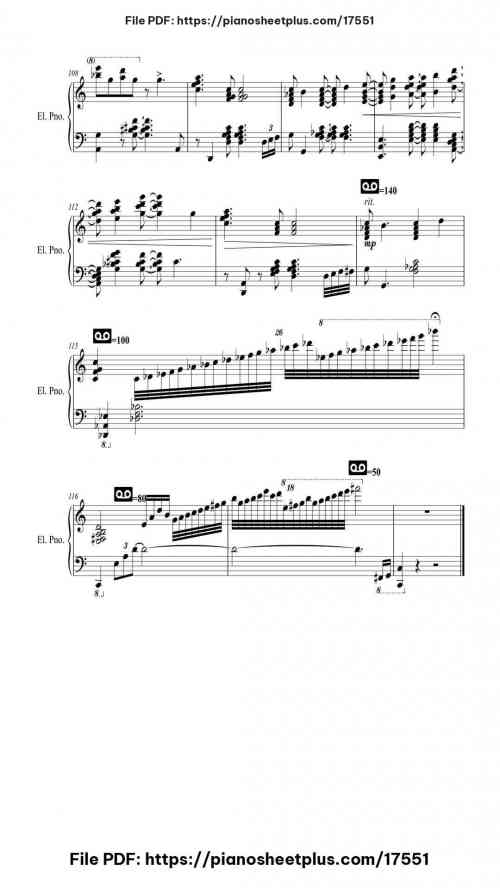 Fly Me to the Moon by Frank Sinatra Level Advanced 12 Fly Me to the Moon piano sheet music free pdf