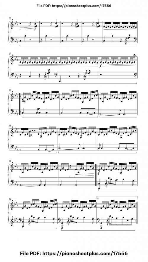 Forest of the Spirits by - Level Intermediate 6 Forest of the Spirits piano sheet music free pdf