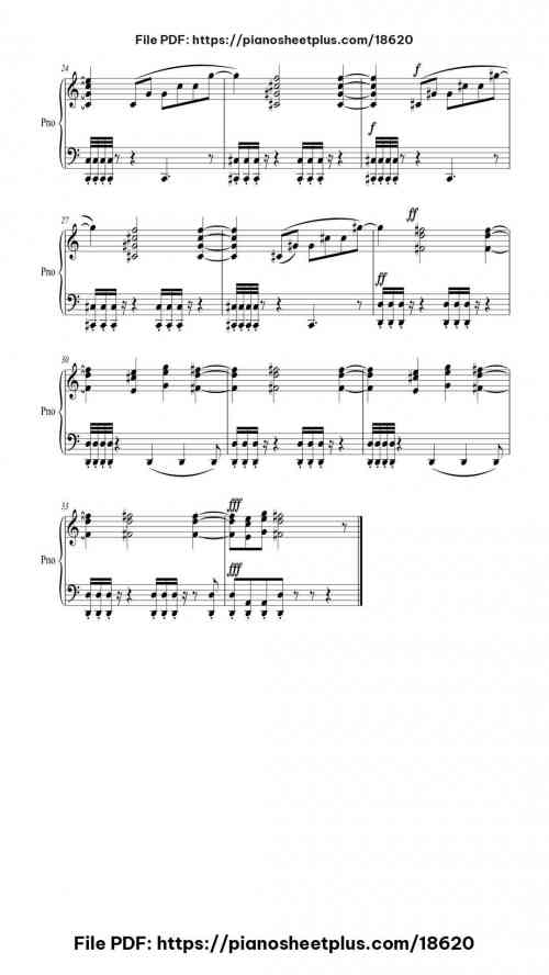 Genkidama - Dragon Ball by - Level Intermediate 4 Genkidama - Dragon Ball piano sheet music free pdf