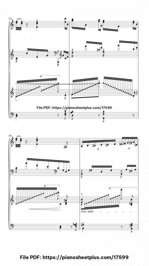 Hungarian Rhapsody No. 10 - Preludio by Franz Liszt Level Advanced 40 Hungarian Rhapsody No. 10 - Preludio piano sheet music free pdf