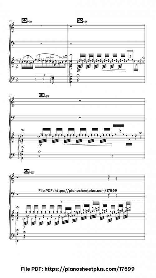 Hungarian Rhapsody No. 10 - Preludio by Franz Liszt Level Advanced 34 Hungarian Rhapsody No. 10 - Preludio piano sheet music free pdf