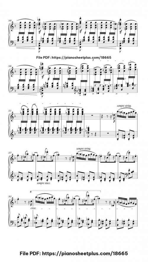 Hungarian Rhapsody No. 14 in A Minor, S. 244/14 by Franz Liszt Level Professional 42 Hungarian Rhapsody No. 14 in A Minor, S. 244/14 piano sheet music free pdf