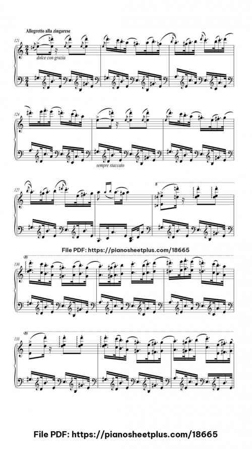Hungarian Rhapsody No. 14 in A Minor, S. 244/14 by Franz Liszt Level Professional 31 Hungarian Rhapsody No. 14 in A Minor, S. 244/14 piano sheet music free pdf