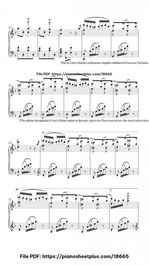 Hungarian Rhapsody No. 14 in A Minor, S. 244/14 by Franz Liszt Level Professional 37 Hungarian Rhapsody No. 14 in A Minor, S. 244/14 piano sheet music free pdf
