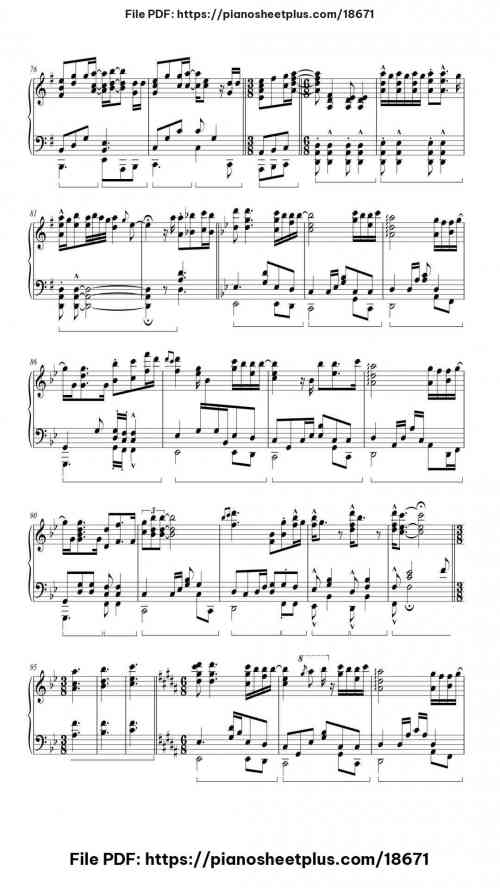 I Have Nothing by Whitney Houston Level Mid-Advanced 9 I Have Nothing piano sheet music free pdf