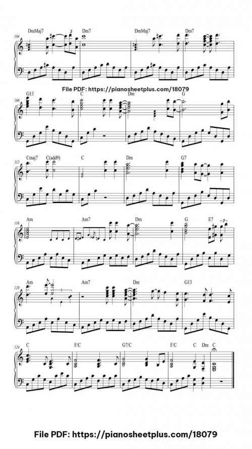 I Just Called to Say I Love You by Stevie Wonder Level Intermediate 12 I Just Called to Say I Love You piano sheet music free pdf