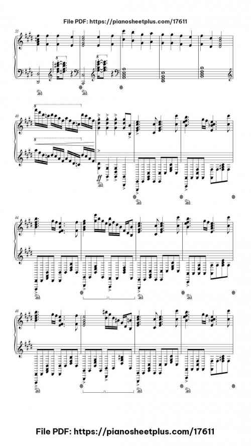 Inferno by Mrs. GREEN APPLE Level Advanced 14 Inferno piano sheet music free pdf