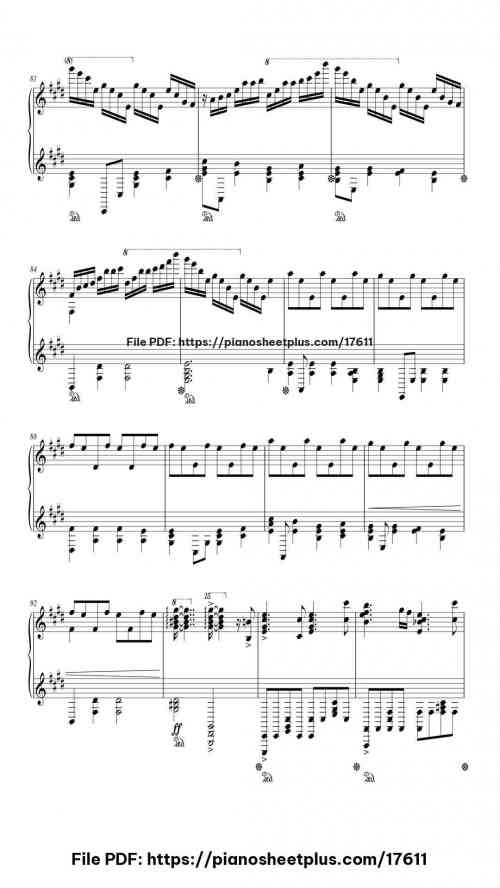 Inferno by Mrs. GREEN APPLE Level Advanced 17 Inferno piano sheet music free pdf