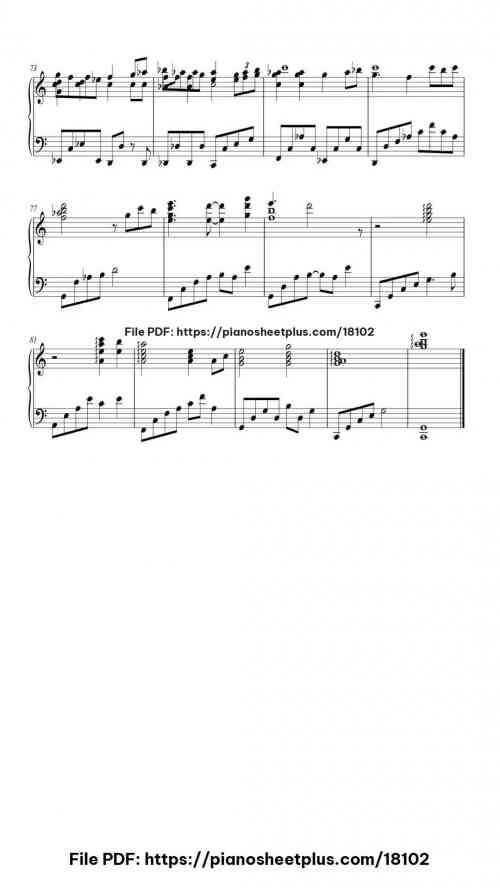 Inochi no Namae (The Name of Life) - Spirited Away by Joe Hisaishi Level Intermediate 8 Inochi no Namae (The Name of Life) - Spirited Away piano sheet music free pdf