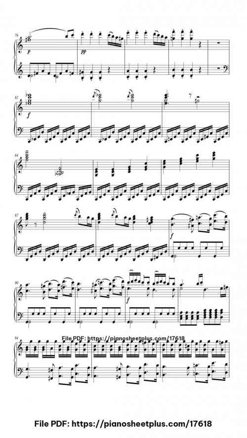 Jupiter by Wolfgang Amadeus Mozart Level Mid-Advanced 10 Jupiter piano sheet music free pdf