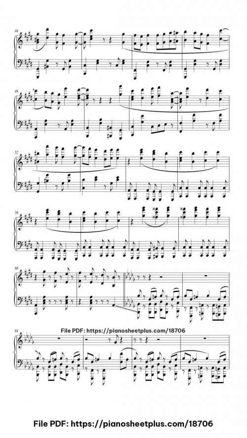 KICK BACK by Kenshi Yonezu Level Mid-Advanced 10 KICK BACK piano sheet music free pdf