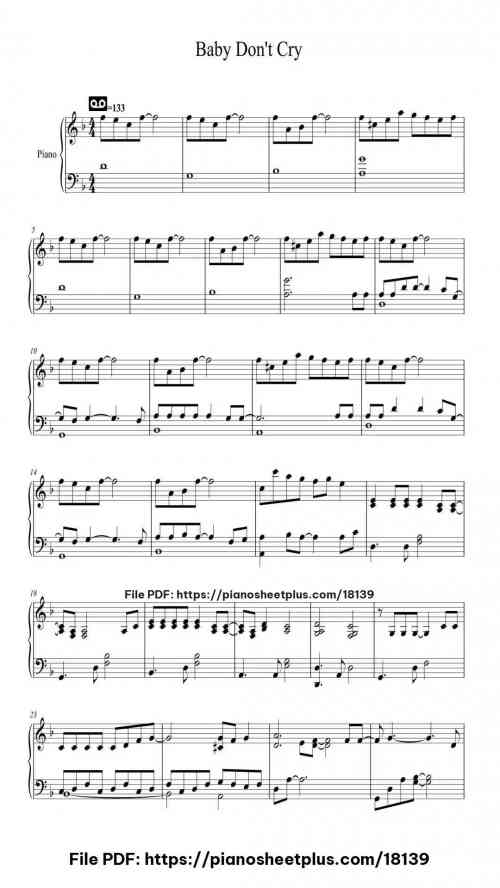 Mermaid's Tears - Baby Don't Cry by EXO Level Intermediate 14 Mermaid’s Tears – Baby Don’t Cry by EXO Level Intermediate