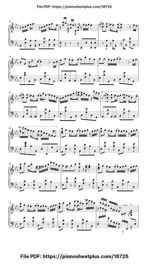 Mint Parfait by a hisa Level Intermediate 10 Mint Parfait piano sheet music free pdf