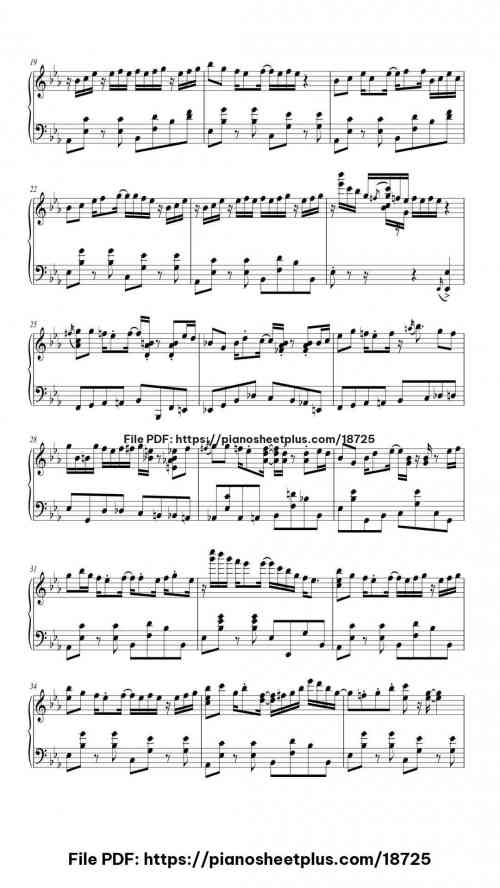 Mint Parfait by a hisa Level Intermediate 8 Mint Parfait piano sheet music free pdf