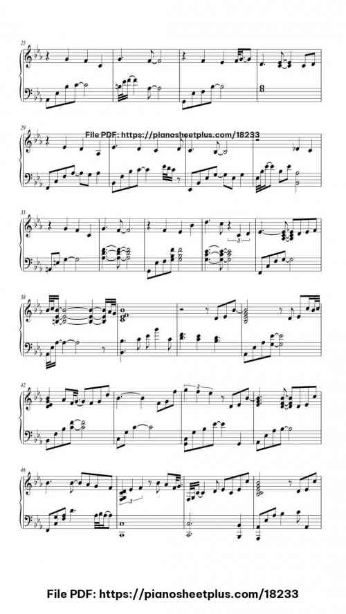 monster hunter 2g village theme by - Level Mid-Advanced 5 monster hunter 2g village theme piano sheet music free pdf