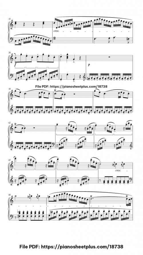 Mozart Sonata No. 16 in C Major Mvt I Allegro by Wolfgang Amadeus Mozart Level Intermediate 9 Mozart Sonata No. 16 in C Major Mvt I Allegro piano sheet music free pdf