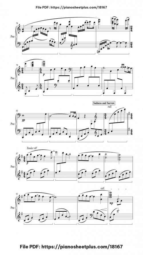Naruto Medley by Kyle Landry Level Advanced 12 Naruto Medley piano sheet music free pdf