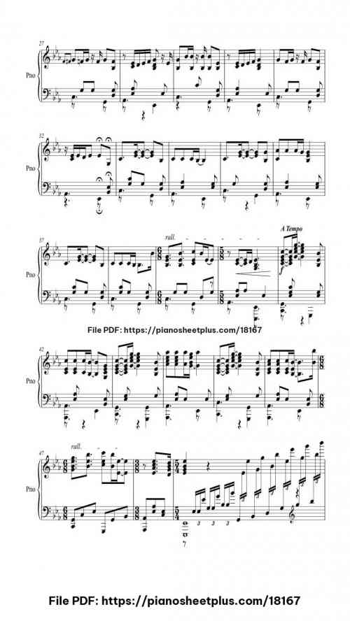 Naruto Medley by Kyle Landry Level Advanced 9 Naruto Medley piano sheet music free pdf