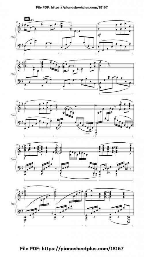 Naruto Medley by Kyle Landry Level Advanced 13 Naruto Medley piano sheet music free pdf