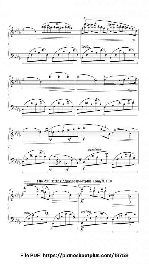 Nocturne in B♭ Minor, Op. 9 No. 1 by Frédéric Chopin Level Mid-Advanced 10 Nocturne in B♭ Minor, Op. 9 No. 1 piano sheet music free pdf