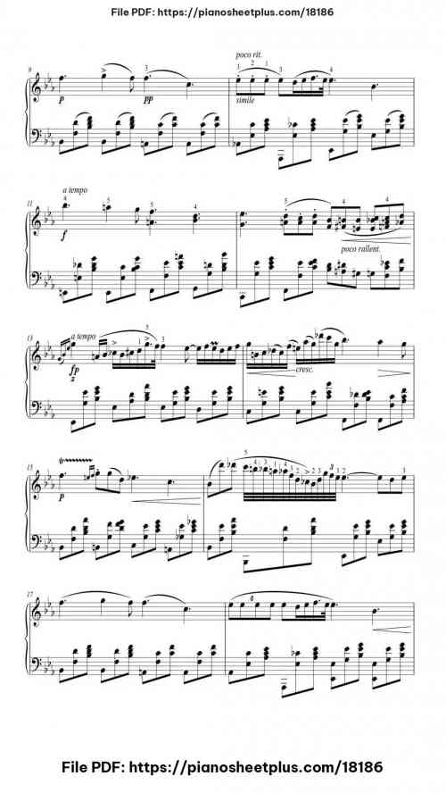 Nocturnes, Op. 9 by Frédéric Chopin Level Advanced 6 Nocturnes, Op. 9 piano sheet music free pdf