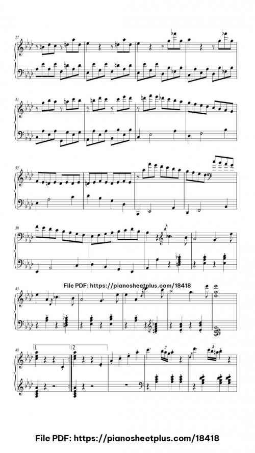 Piano Sonata No. 1 in F Minor: I. Allegro by Ludwig van Beethoven Level Intermediate 8 Piano Sonata No. 1 in F Minor: I. Allegro piano sheet music free pdf