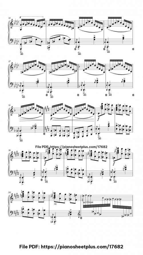 Prelude in A Major, Op. 5, No. 3 by Ramskay Level Mid-Advanced 11 Prelude in A Major, Op. 5, No. 3 piano sheet music free pdf