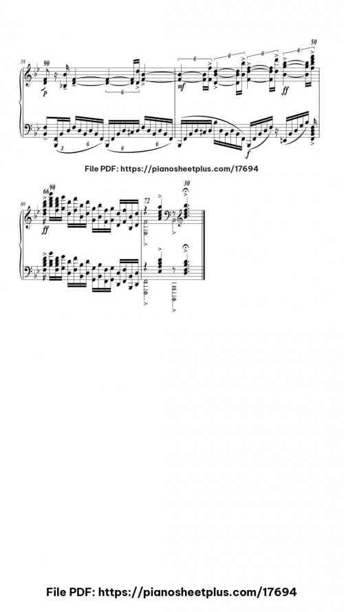 Prélude Op. 23 No. 2 in B-Flat Major by Sergei Rachmaninoff Level Professional 18 Prélude Op. 23 No. 2 in B-Flat Major piano sheet music free pdf