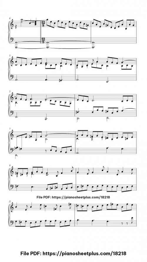 Premier Livre de Pièces de Clavecin: 1. Prélude by Jean-Philippe Rameau Level Intermediate 6 Premier Livre de Pièces de Clavecin: 1. Prélude piano sheet music free pdf