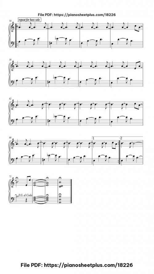 Remembering by Avishai Cohen Level Beginner 6 Remembering piano sheet music free pdf