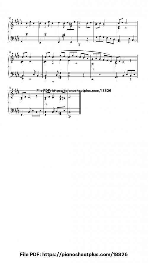 Serenade for Strings in E Major, Op. 22 by Antonín Dvořák Level Intermediate 6 Serenade for Strings in E Major, Op. 22 piano sheet music free pdf