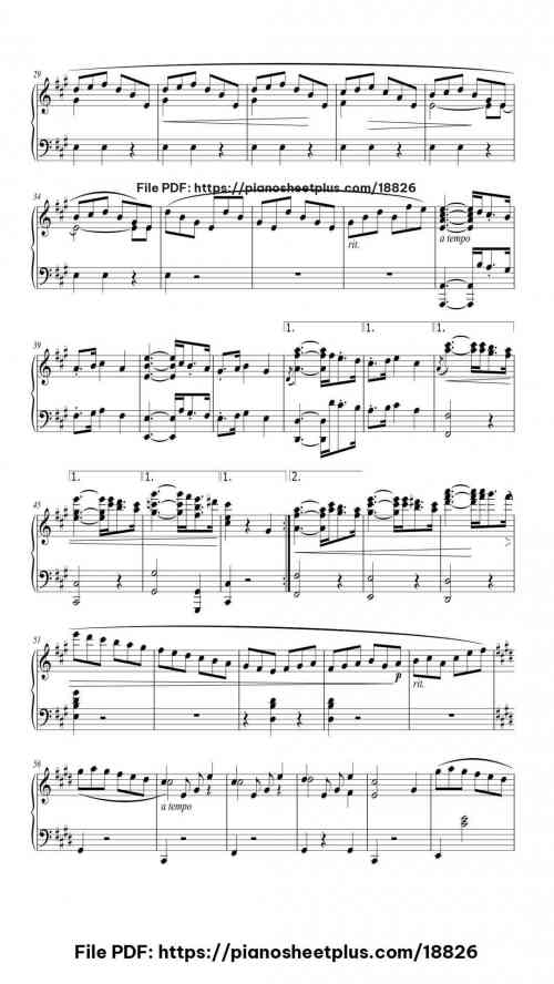 Serenade for Strings in E Major, Op. 22 by Antonín Dvořák Level Intermediate 5 Serenade for Strings in E Major, Op. 22 piano sheet music free pdf