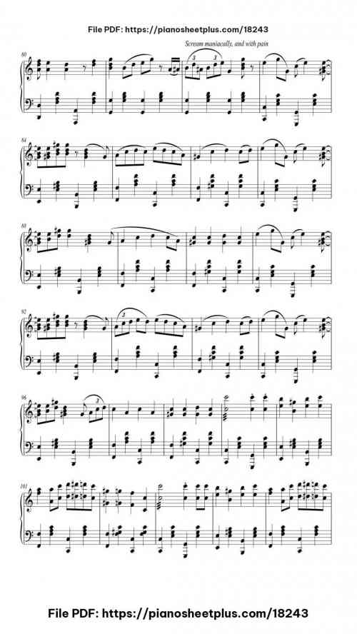 Skeleton Appreciation Day in Vestal, NY (Bones) by Will Wood and the Tapeworms Level Intermediate 9 Skeleton Appreciation Day in Vestal, NY (Bones) piano sheet music free pdf