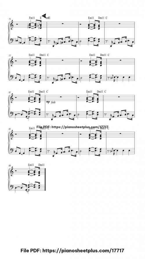 So What by Miles Davis Level Intermediate 8 So What piano sheet music free pdf