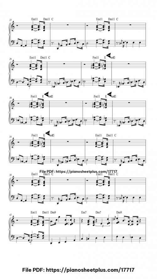 So What by Miles Davis Level Intermediate 6 So What piano sheet music free pdf