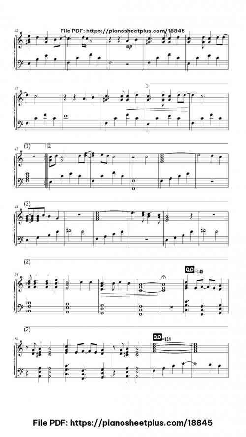 Space Oddity by David Bowie Level Intermediate 6 Space Oddity piano sheet music free pdf