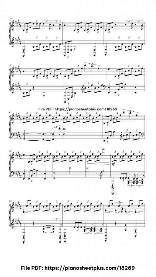 Sparkle (movie ver.) by Radwimps Level Mid-Advanced 19 Sparkle (movie ver.) piano sheet music free pdf