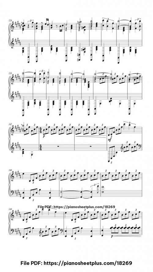 Sparkle (movie ver.) by Radwimps Level Mid-Advanced 22 Sparkle (movie ver.) piano sheet music free pdf