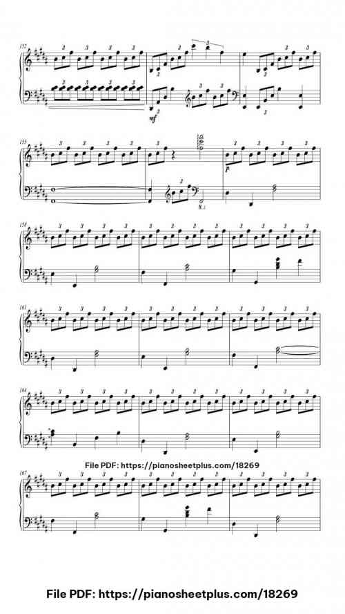 Sparkle (movie ver.) by Radwimps Level Mid-Advanced 23 Sparkle (movie ver.) piano sheet music free pdf