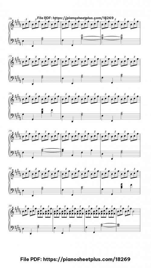 Sparkle (movie ver.) by Radwimps Level Mid-Advanced 24 Sparkle (movie ver.) piano sheet music free pdf