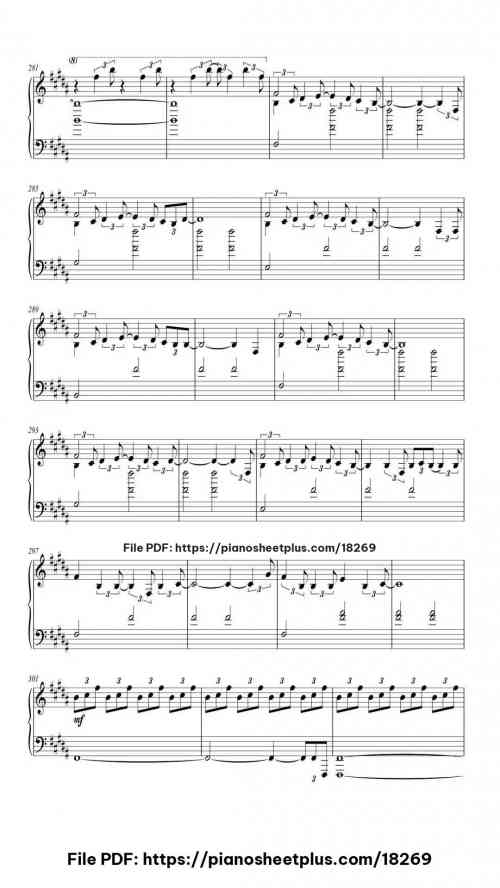 Sparkle (movie ver.) by Radwimps Level Mid-Advanced 28 Sparkle (movie ver.) piano sheet music free pdf