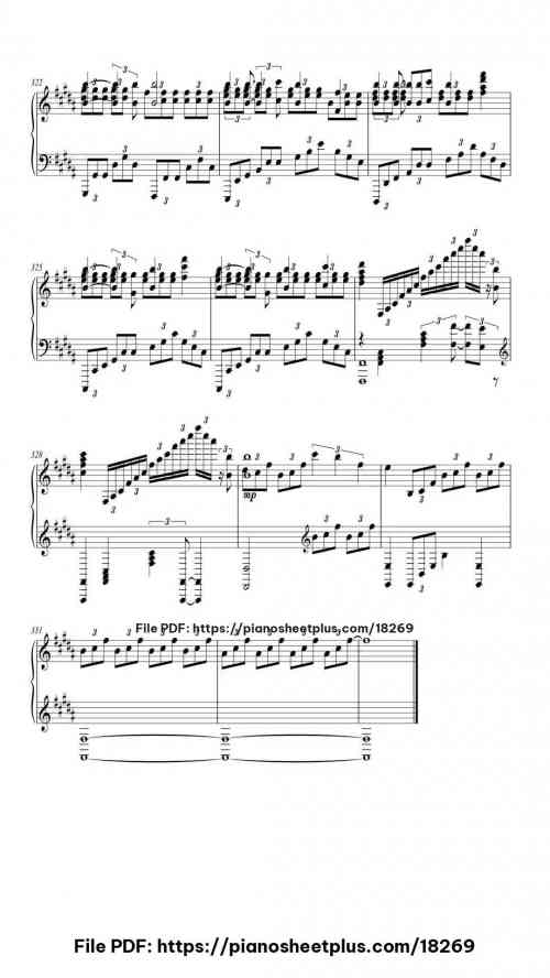 Sparkle (movie ver.) by Radwimps Level Mid-Advanced 30 Sparkle (movie ver.) piano sheet music free pdf