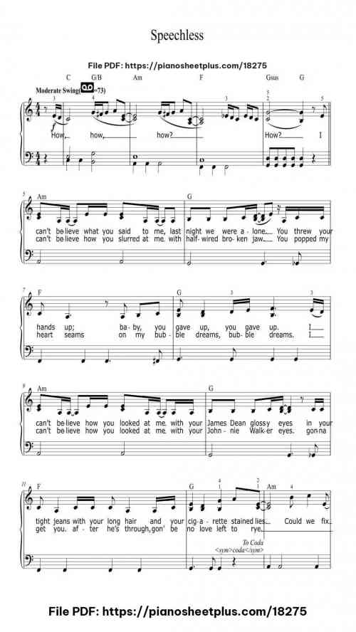 Speechless by Lady Gaga Level Intermediate 7 Speechless by Lady Gaga Level Intermediate