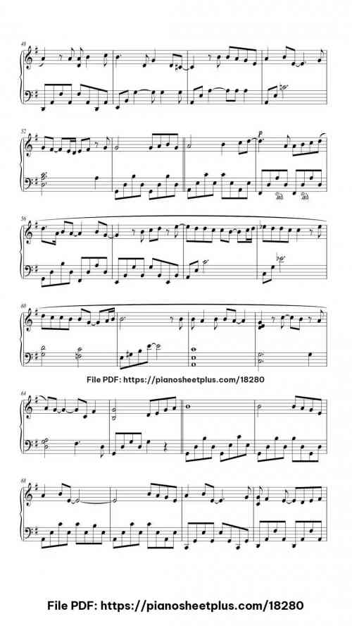 Starry Starry Night by - Level Intermediate 7 Starry Starry Night piano sheet music free pdf