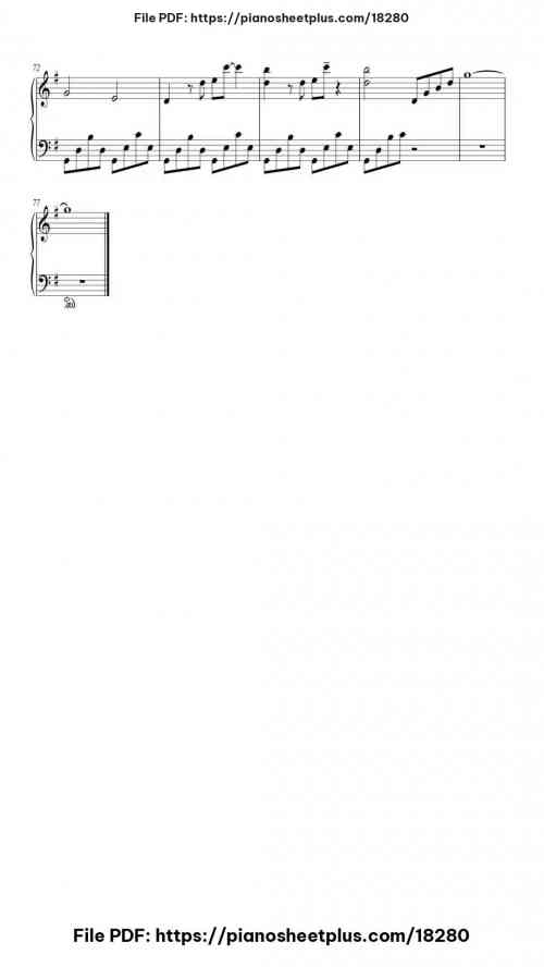 Starry Starry Night by - Level Intermediate 8 Starry Starry Night piano sheet music free pdf