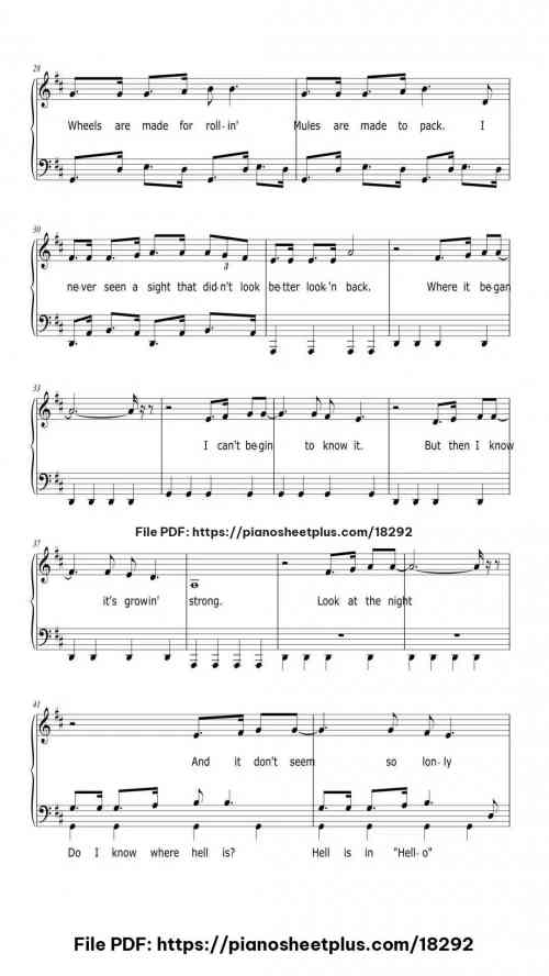 Sweet Caroline/I Was Born by Neil Diamond Level Intermediate 6 Sweet Caroline/I Was Born piano sheet music free pdf
