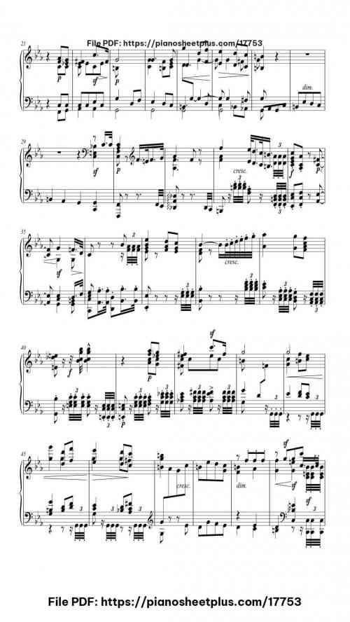 Symphony No. 3 in E-flat Major, Op. 55 "Eroica": II. Marcia funebre. Adagio assai by Ludwig van Beethoven Level Mastery 15 Symphony No. 3 in E-flat Major, Op. 55 "Eroica": II. Marcia funebre. Adagio assai piano sheet music free pdf